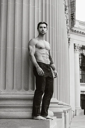 Randy at Yale University Hewitt Quadrangle